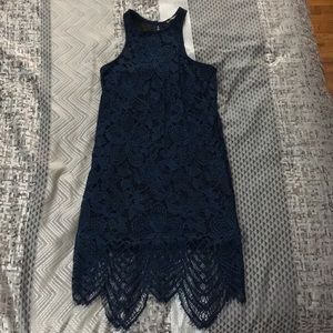 Express Teal Shift Dress
